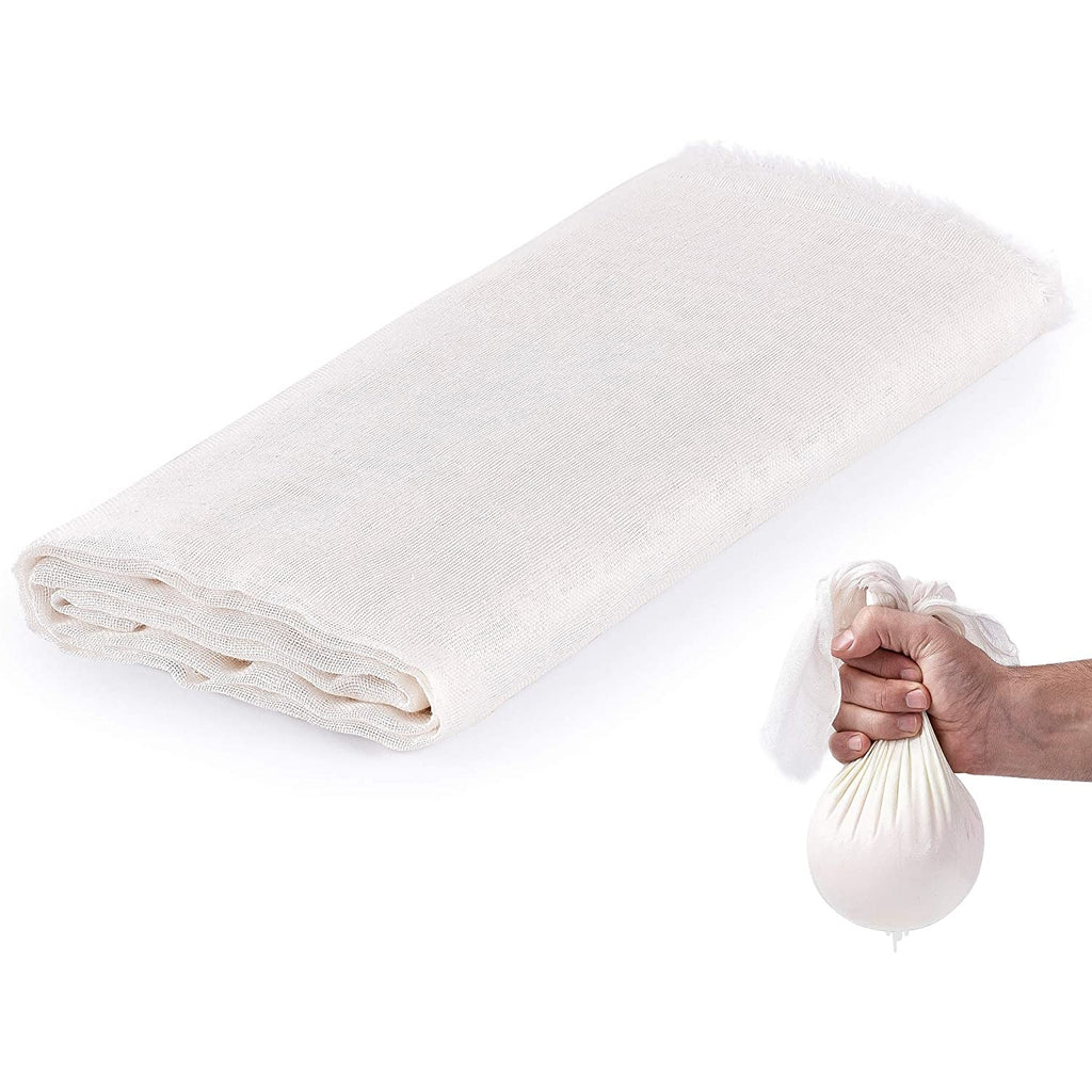 Pure Cotton Food Grade Cheese Cloths - Unbleached & Reusable - touchGOODS