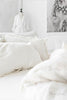 WHITE LINEN DUVET COVER SET (3 PCS) - touchGOODS