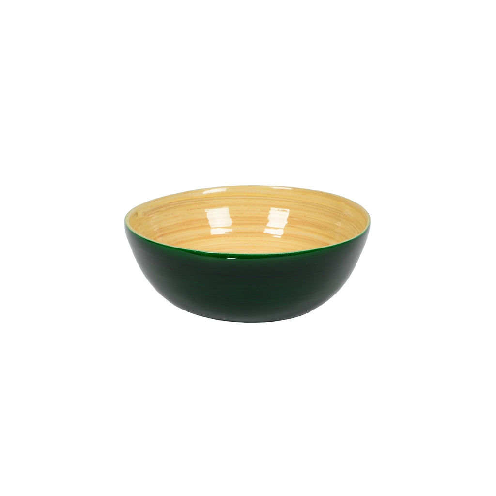 Medium Shallow Bamboo Salad Bowl - touchGOODS