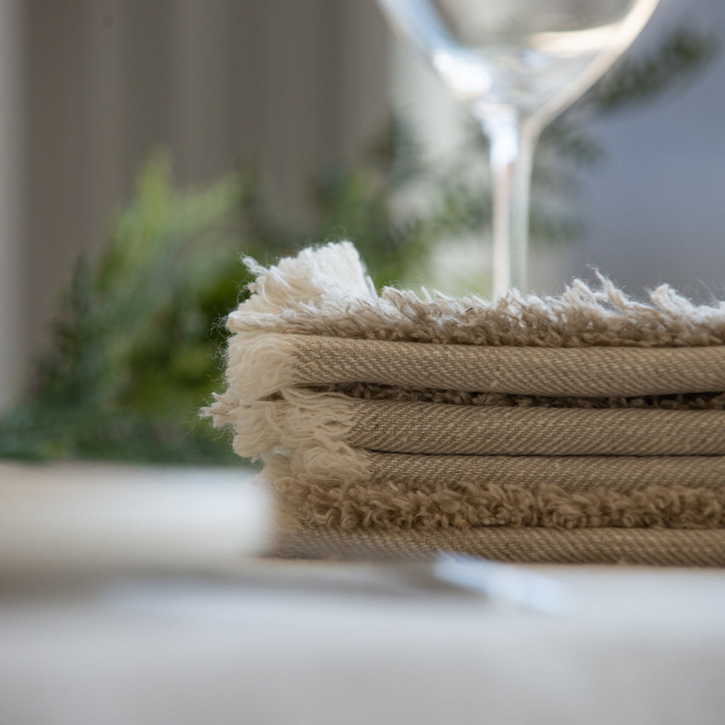 Bilbao Linen Napkins Set of 4 - touchGOODS