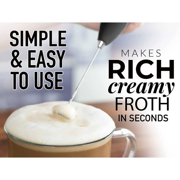 High Powered Milk Frother Foam Maker for Lattes, Cappuccinos - touchGOODS