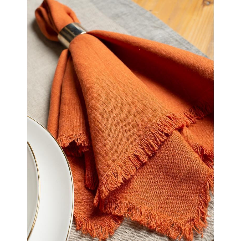 Bilbao Linen Napkins Set of 4 - touchGOODS