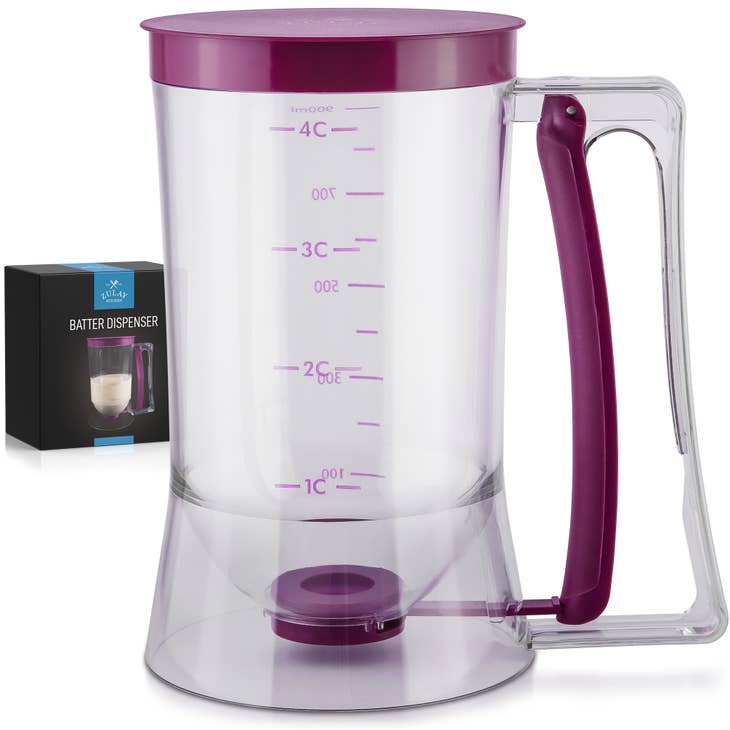 Zulay Kitchen 4 Cup Pancake Batter Dispenser - touchGOODS
