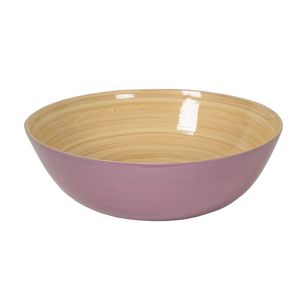 Large Shallow Bamboo Bowl - touchGOODS
