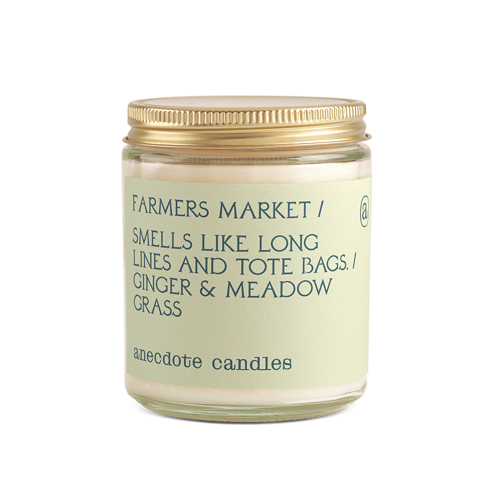 Farmers Market (Ginger & Meadow Grass) Candle - touchGOODS