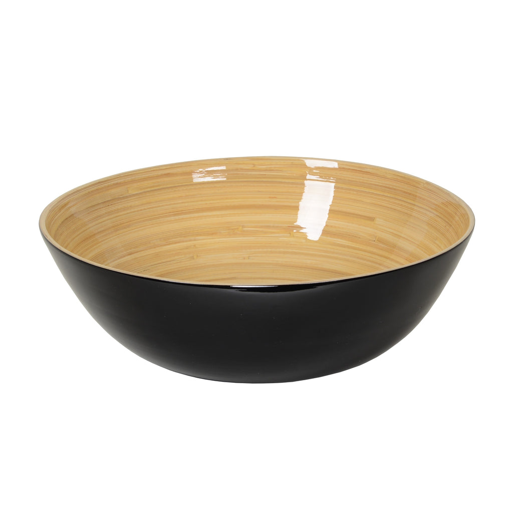 Large Shallow Bamboo Bowl - touchGOODS