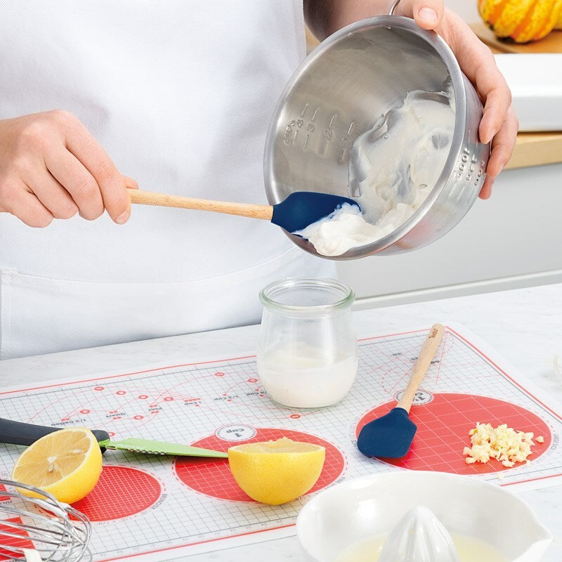 Flex-Core Wood Handled Mini Spatula & Spoonula - touchGOODS