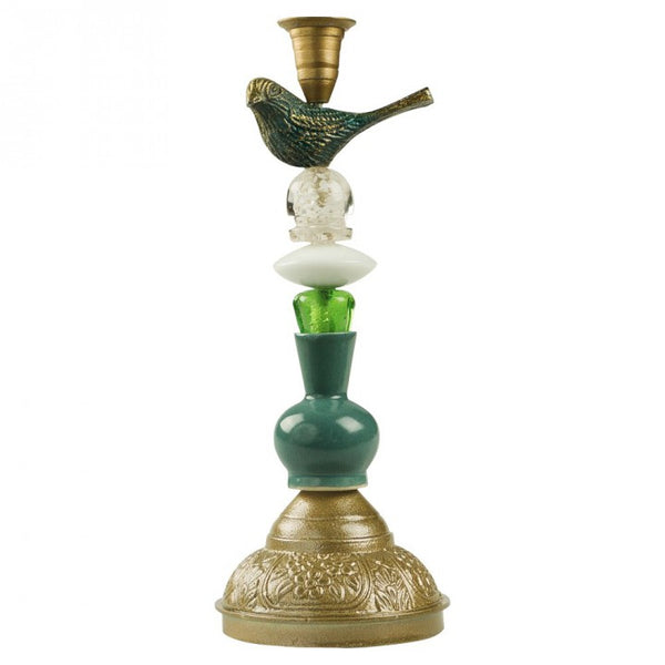 Green Vibes Artisan Candlestick - touchGOODS