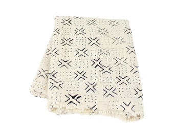 Off-White Mudcloth Fabric - touchGOODS