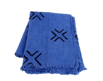 Indigo Mudcloth Fabric - touchGOODS