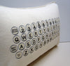 typewriter pillow by pi'lo studio | touchGOODS