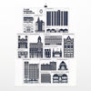 Brooklyn Lost Buildings 17x22" Art Print by Raymond Biesinger | touchGOODS
