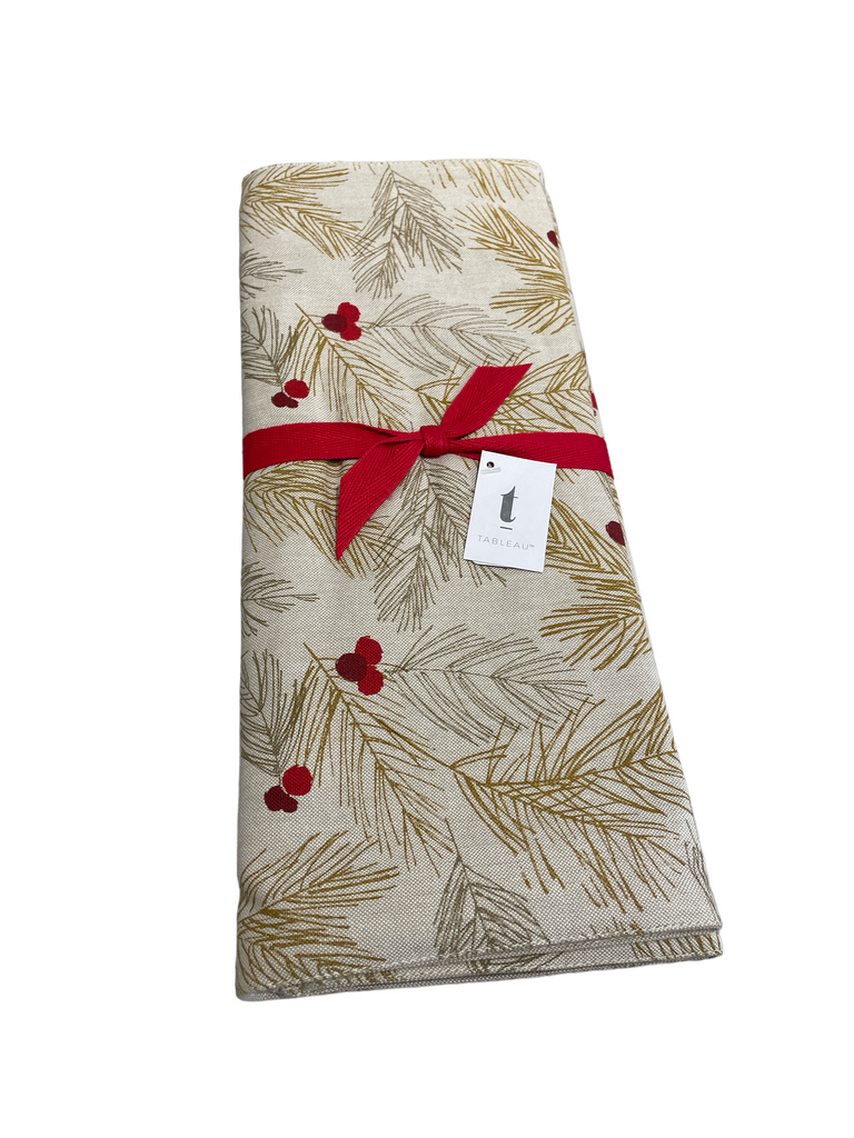 Metallic Sprig Table Runner - touchGOODS