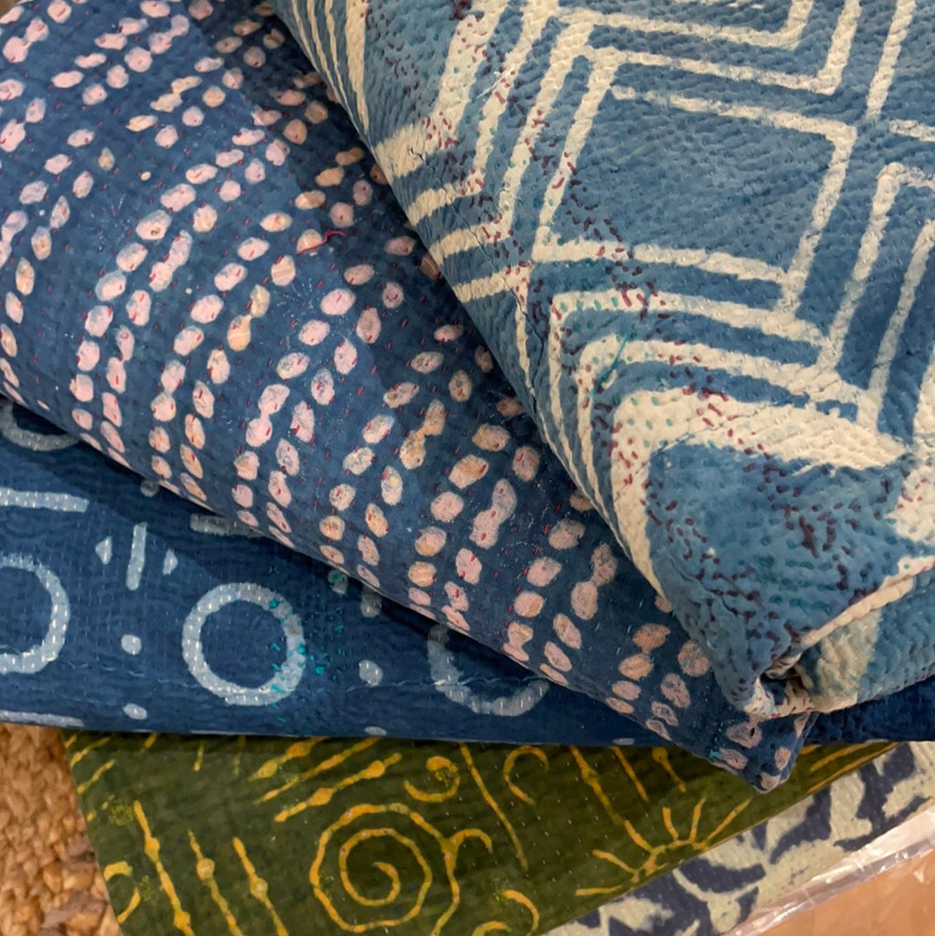 Indian Block Print Quilts - touchGOODS