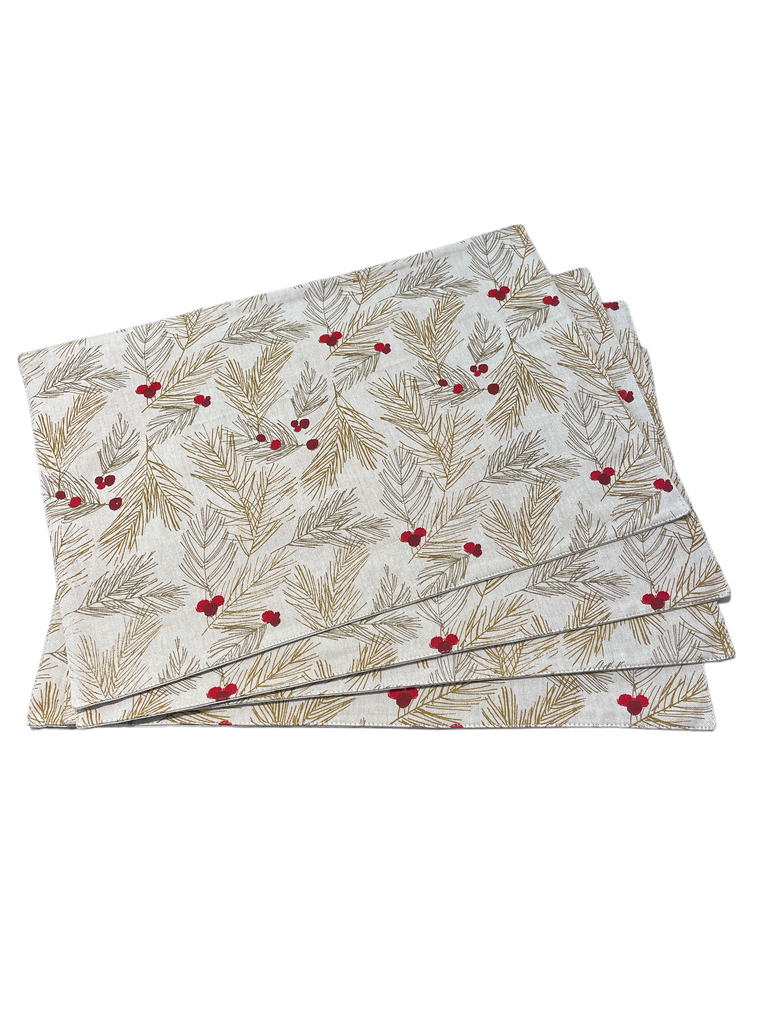 Metallic Sprig Placemat - touchGOODS