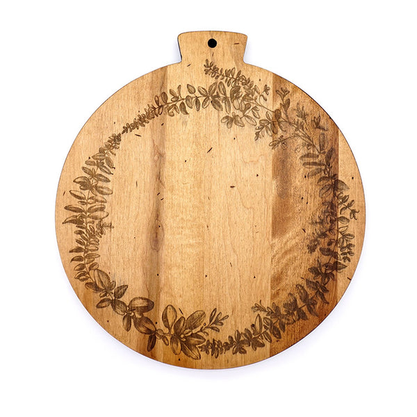 Artisan Maple Round Serving Board-Laura Zindel Thyme - touchGOODS