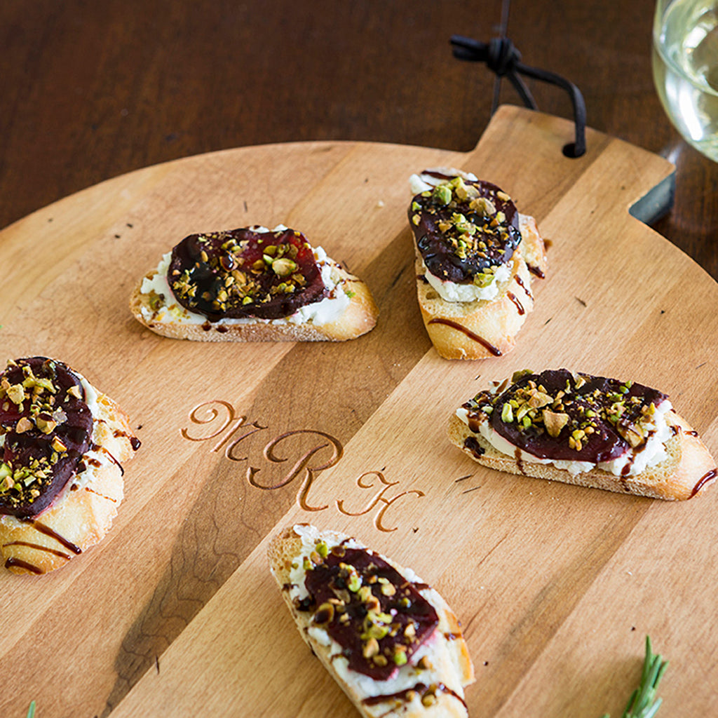 Artisan Maple Round Serving Board - touchGOODS