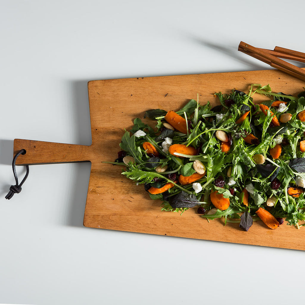 Artisan  Cabot Large Maple Paddle Handled Serving Board - touchGOODS