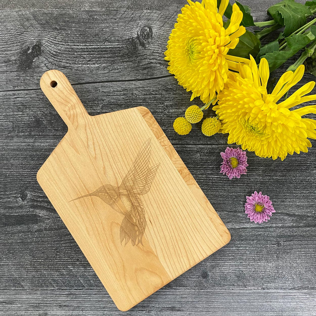 Maple Rectangle Handled Serving Board-Laura Zindel - touchGOODS