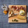 Maple Square Cheese Board with Cracker Groove - touchGOODS