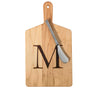 Monogram Maple Cheese Board Gift Set - touchGOODS