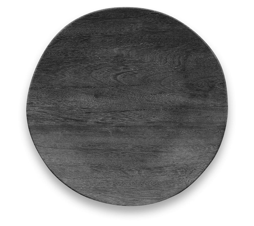 Faux Real Blackened Dinner Plate, 10.5" - touchGOODS