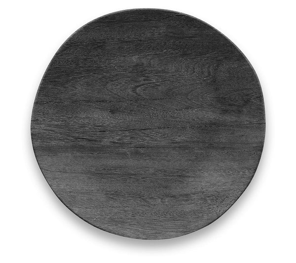 Faux Real Blackened Dinner Plate, 10.5" - touchGOODS