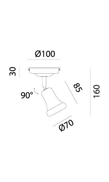 MINI Ceiling Light 208.23.OO | touchGOODS