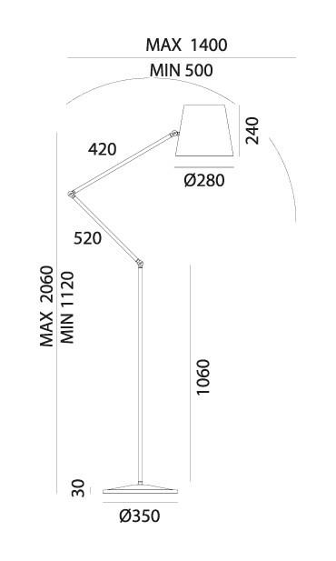 Il Fanale REPORTER Floor Lamp 271.08 | touchGOODS