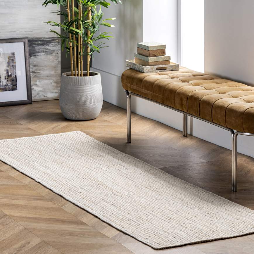 Hand Woven Rigo 100% Jute Rug - touchGOODS