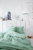 MATCHA GREEN LINEN SHEET SET (4 PCS) - touchGOODS