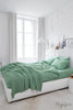 MATCHA GREEN LINEN PILLOWCASE - touchGOODS