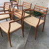 Gently Used Møller Model 62 Armchair - Set of 6 | touchGOODS