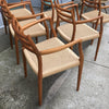 Gently Used Møller Model 62 Armchair - Set of 6 | touchGOODS
