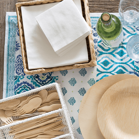 Bamboo Deluxe Cocktail Napkins - touchGOODS