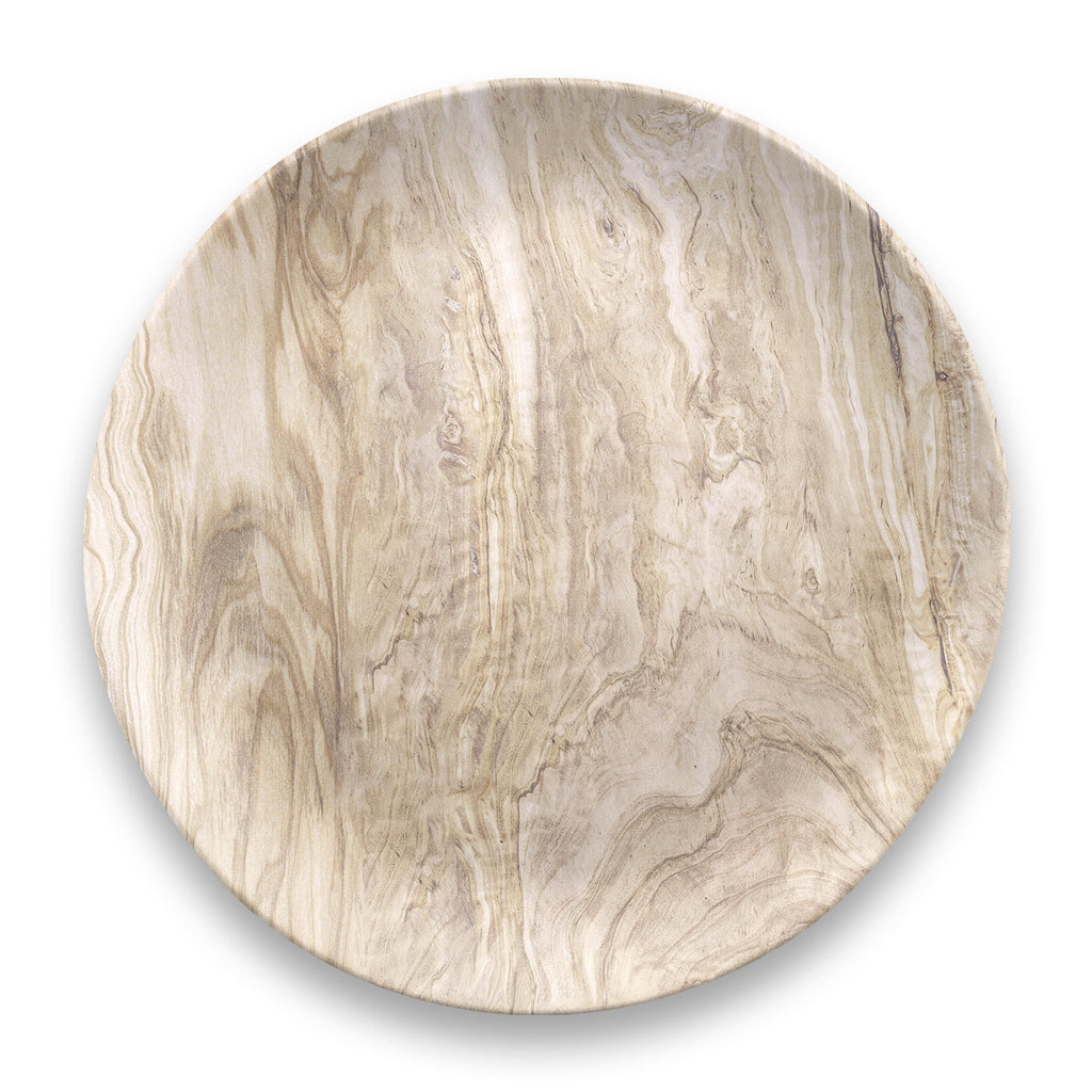 Faux Real Desert Wood Dinner Plate, 10.5" - touchGOODS