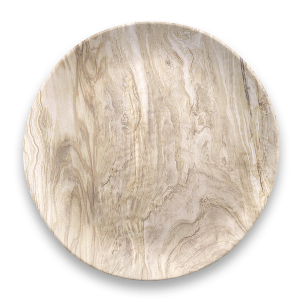 Faux Real Desert Wood Dinner Plate, 10.5" - touchGOODS