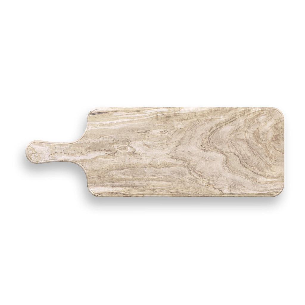 Faux Real Desert Wood Paddle Serving Tray 16.9" x 5.9" - touchGOODS