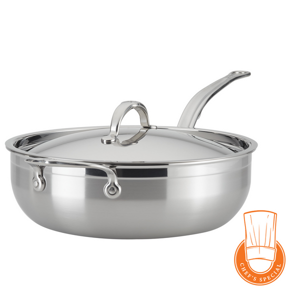 Hestan ProBond Stainless Steel Essential Pan, 5-Quart - touchGOODS