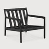 Jack Outdoor Lounge Chair - Teak Black - touchGOODS