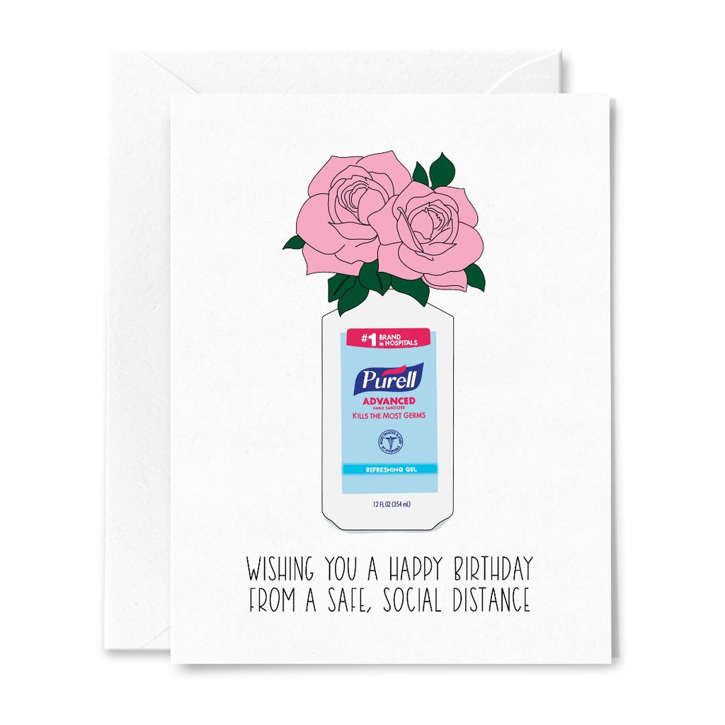 Purell Bouquet Birthday Card - touchGOODS