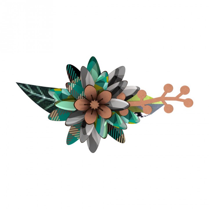 Decorative Flower - Rhapsody in Blue - touchGOODS