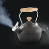 Matte Black Carinawood Tea Kettle (1.8 QT) - touchGOODS