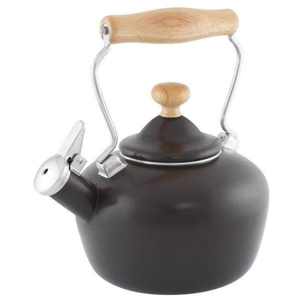 Matte Black Carinawood Tea Kettle (1.8 QT) - touchGOODS