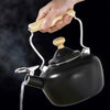 Matte Black Carinawood Tea Kettle (1.8 QT) - touchGOODS