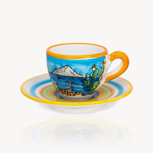 HAND-PAINTED COFFEE CUP/ ESPRESSO - touchGOODS