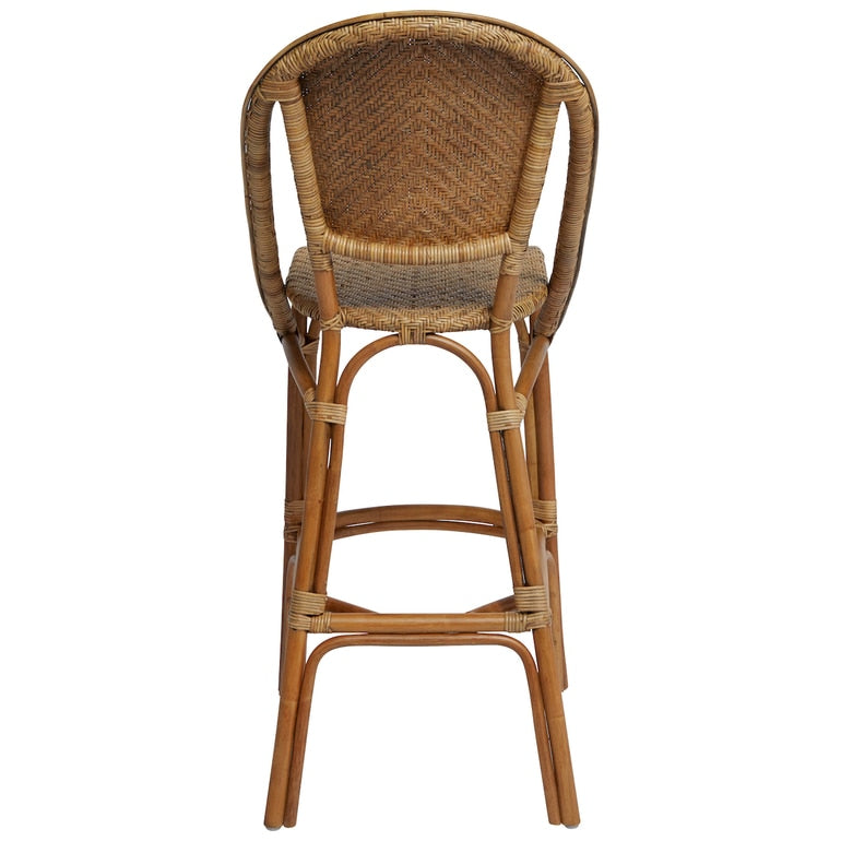 Alanis Rattan Bar Stool - touchGOODS
