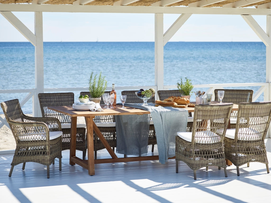 George Outdoor Teak Table - touchGOODS