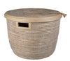 Reeds Basket with Flat Lid | touchGOODS
