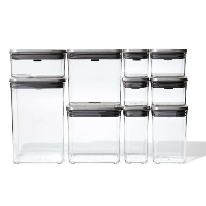 Steel 12-Piece POP Container Set - touchGOODS